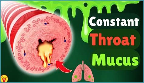 How do I get rid of thick mucus in my throat?
